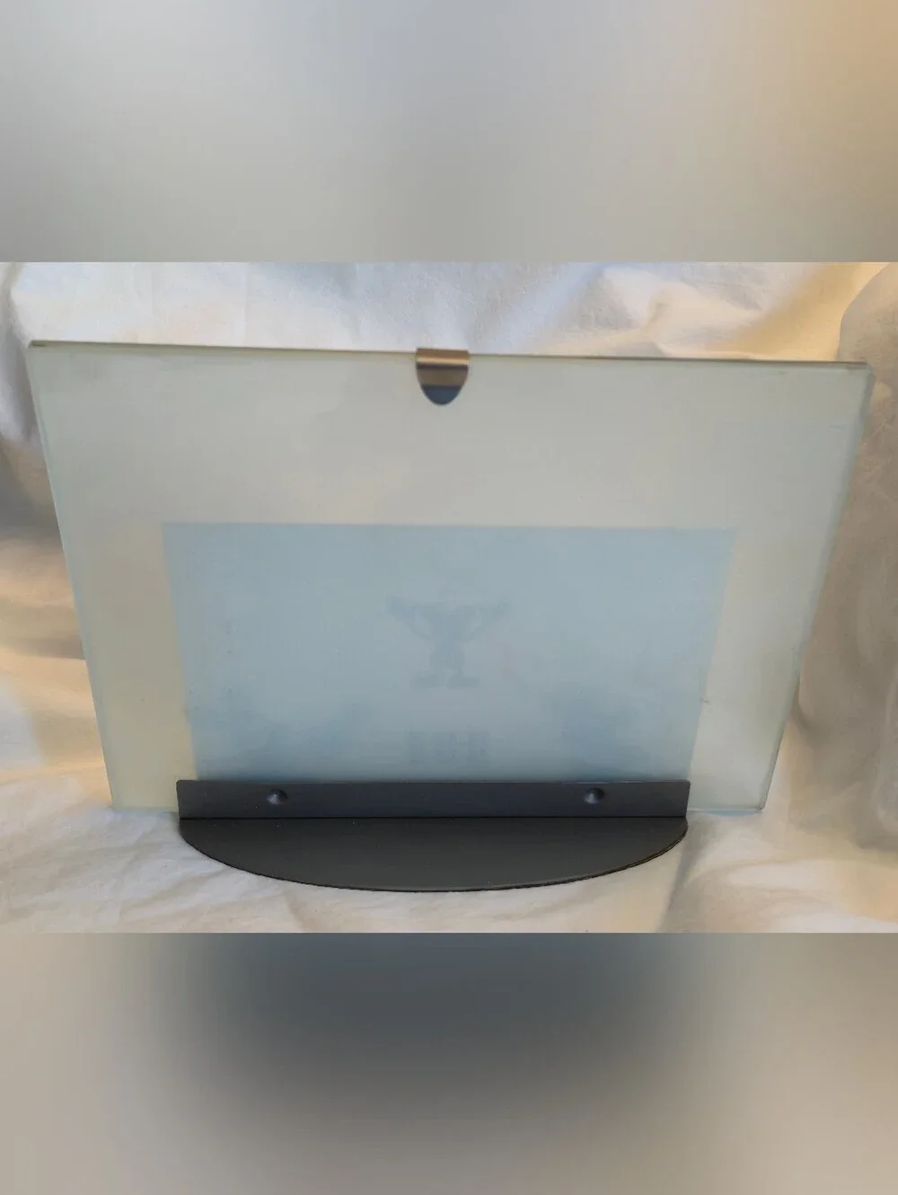 NEW Disney Silhouette Glass Photo Frame